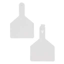 Blank Cow Tags, 25 Qty - Blank Cow Tags, 25 Qty